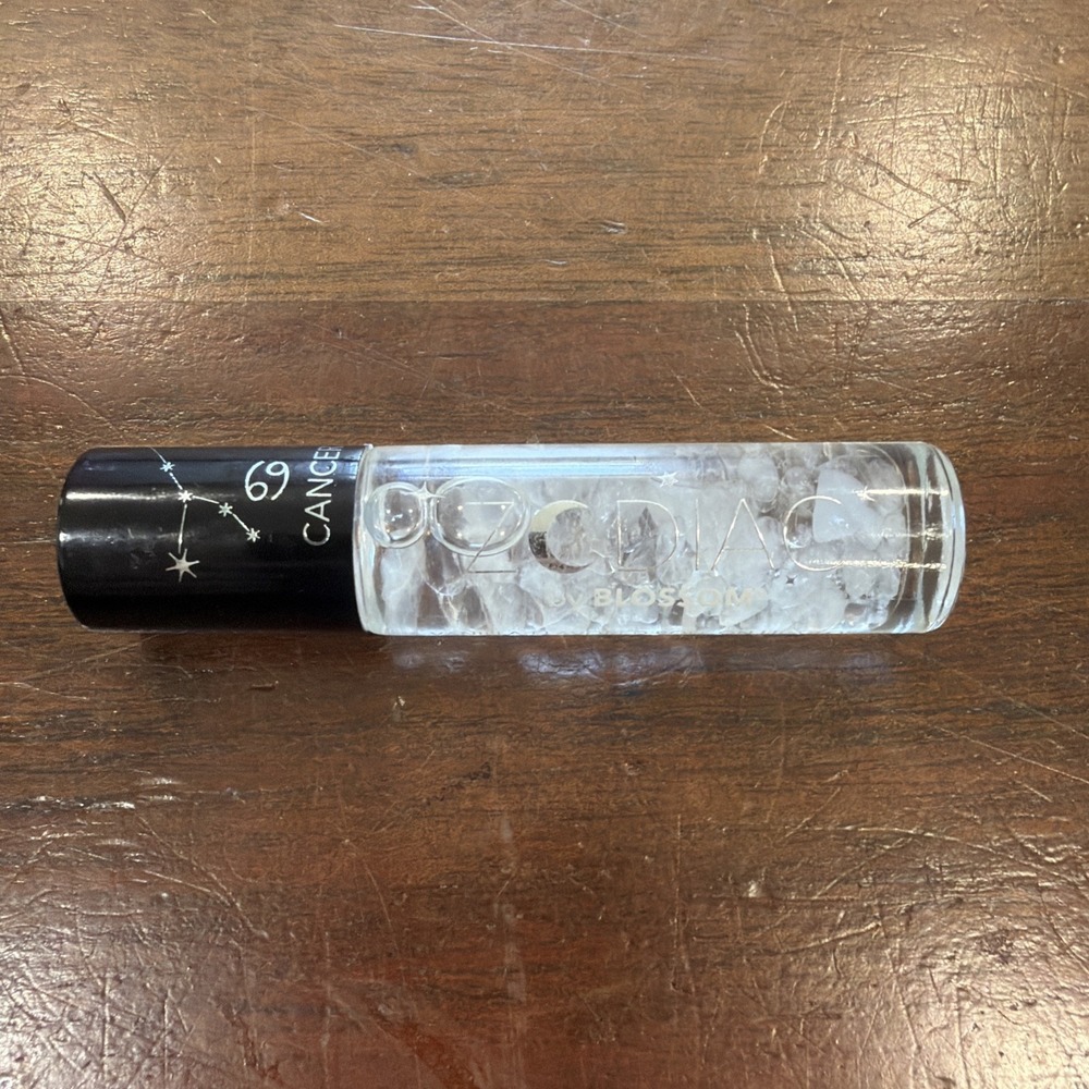 Blossom Zodiac Sign Vanilla Scented Moisturizing Roll-On Lip Gloss - CANCER